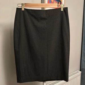 Charcoal Pencil Skirt